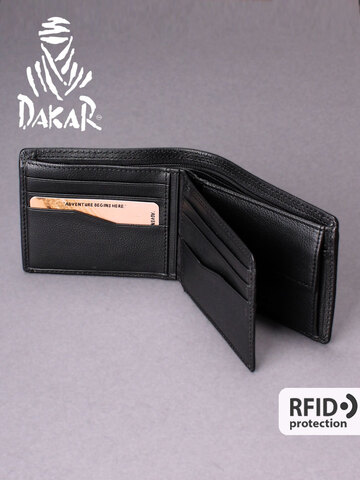 DKB1102R Preto- Портмоне Dakar с RFID защитой