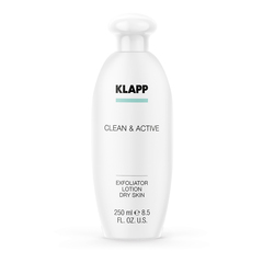 KLAPP  Эксфолиатор для сухой кожи / CLEAN&ACTIVE Exfoliator Dry Skin, 250 мл
