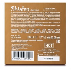 Духи с феромонами «Darkblue» Shiatsu мужские 50 мл.