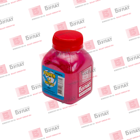 Тонер БУЛАТ HP Color LJ M252 (Пурпурный, банка 40 г), химический