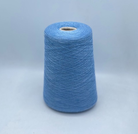 Folco (пр.Италия). 2/44 2200м/100гр, 50% меринос, 50% акрил, цвет-Голубой меланж(141/700), арт.31236