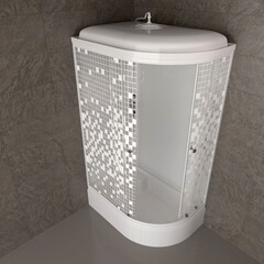 Душевая Кабина TRITON Коралл В 1200х800, Мозаика L