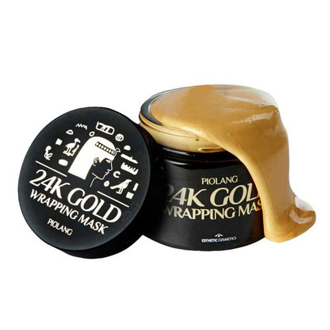 Esthetic House Piolang 24K Gold Wrapping Mask - Маска-плёнка для лица с 24 каратным золотом