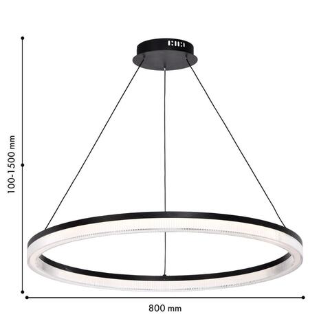 Подвесная светодиодная люстра Favourite Cirkler 4399-8P