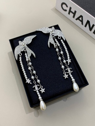 Серьги Chanel