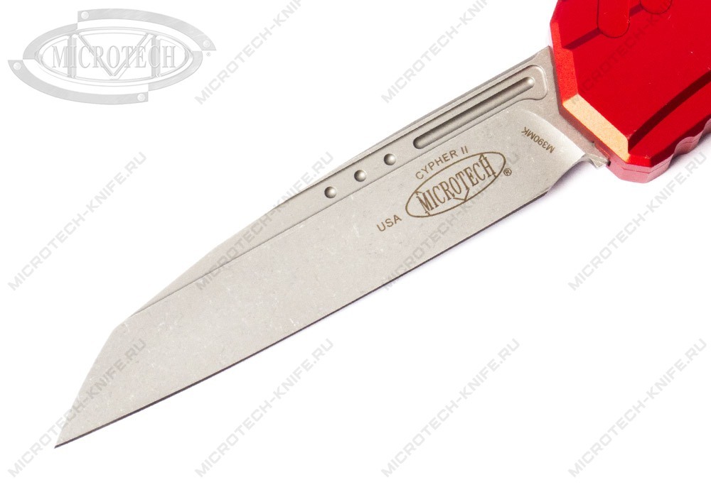Нож Microtech Cypher II 1241-10APRD Apocalyptic Red
