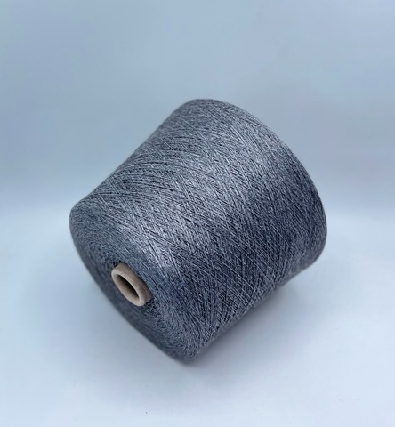 Loro Piana (пр.Италия) art- Academy 2/27 1350м/100гр, 50%Кашемир 50%Шелк цвет- Серый, сатин(494/44), арт.35703
