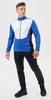 Тренировочная куртка Nordski Advance White/True Blue/Black мужская