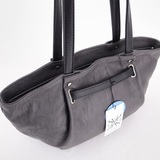 Сумка Саломея 341 македония серый + черный