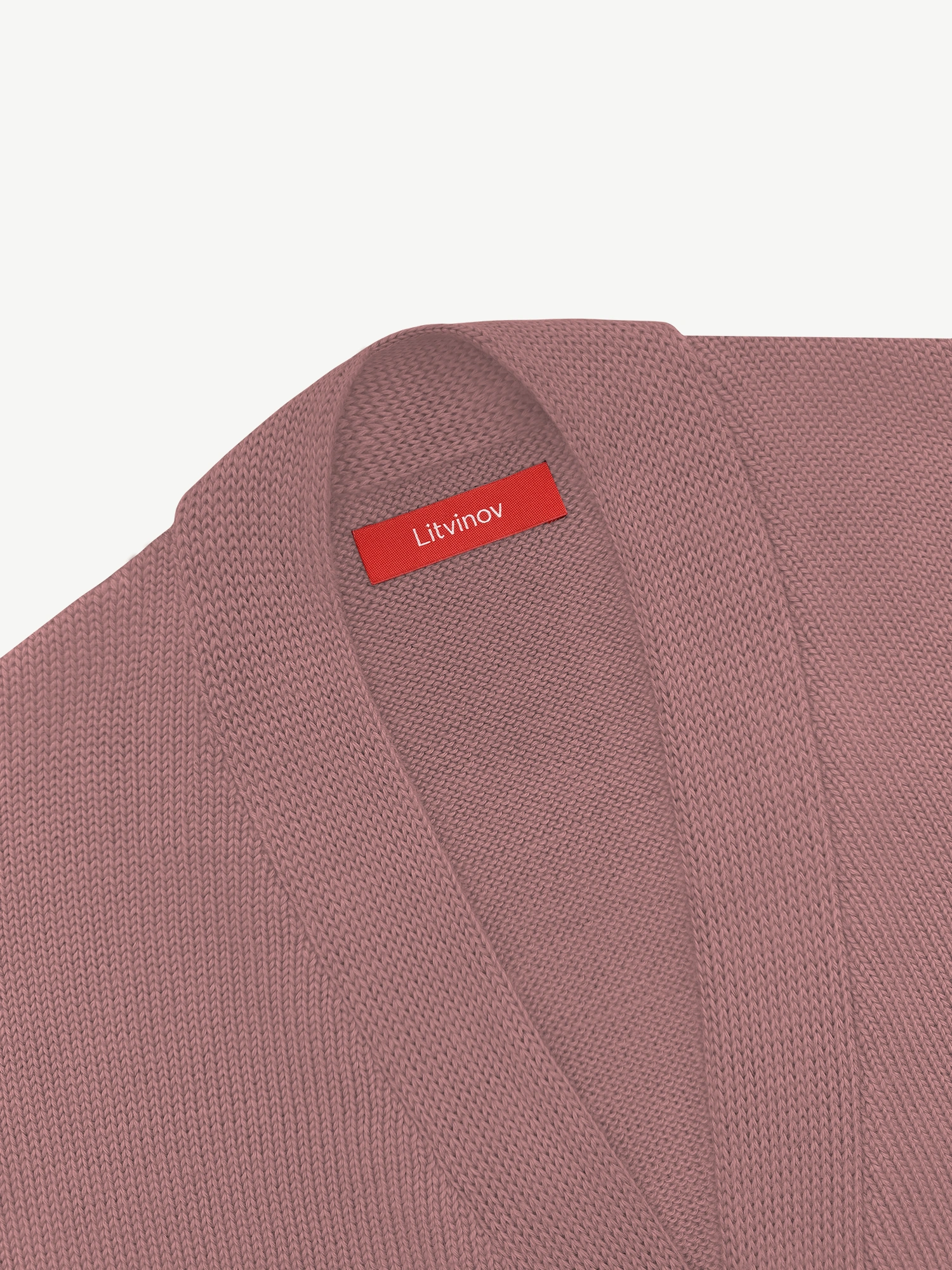 Кардиган с пуговицами из мягкой шерсти