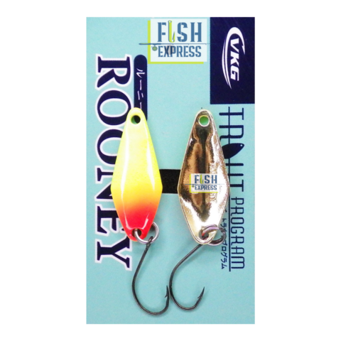 Блесна колеблющаяся на форель VKG ROONEY 2.2гр #012