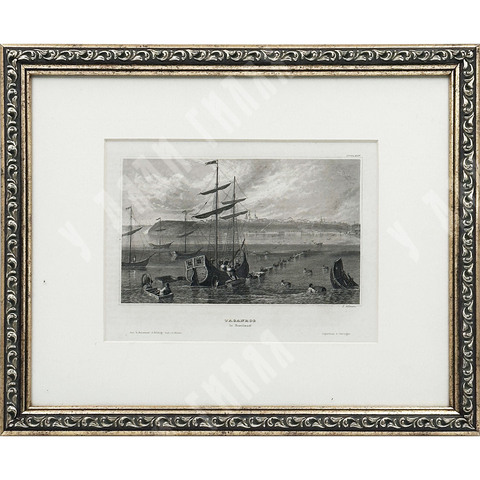 Пейн А. Г. Таганрог. Бумага, гравюра на стали. Германия, Хильдбургхаузен. 1841