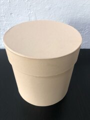 Цилиндр одиночный, Кофе с молоком, 15*15 см, 1 шт.