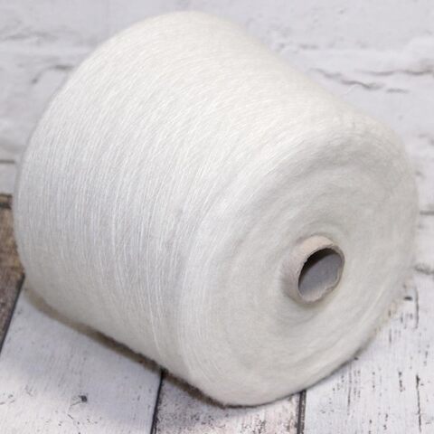 Вспушенная альпака POLIPELI AIACE GARZATO 1400 белый натуральный