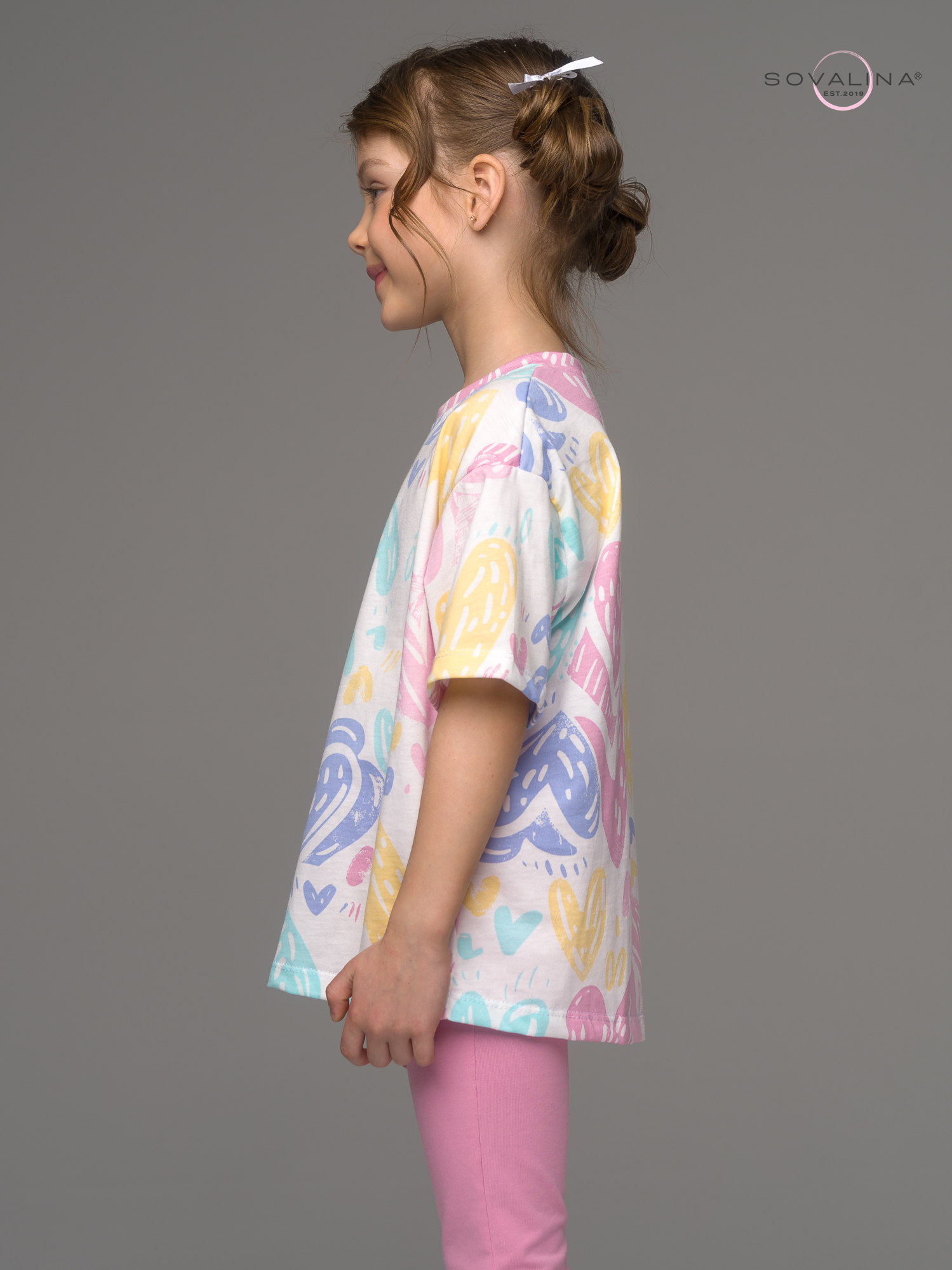 Костюм Мун акварельные сердечки-кэнди