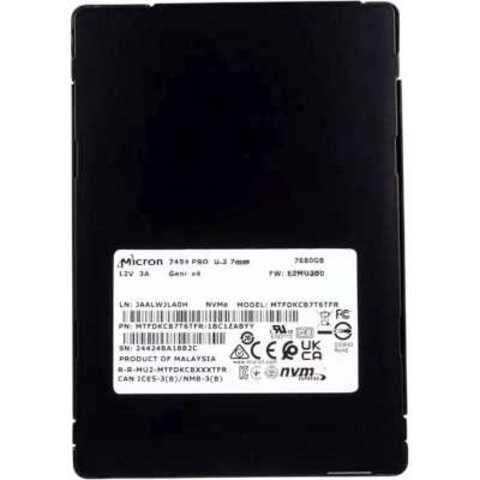 SSD диск Micron 7450 Pro 7.68Tb MTFDKCB7T6TFR