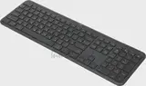 Клавиатура Logitech K950 черный USB беспроводная BT/Radio slim (920-012434)