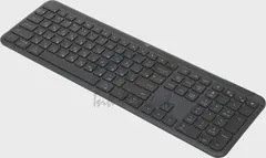 Клавиатура Logitech K950 черный USB беспроводная BT/Radio slim (920-012434)