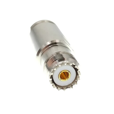 ВЧ-разъём UHF(female) SO239 прижимной под кабель 10D-FB U-212/10D