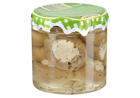 Шампиньоны фаршированные сыром Ellatika, 210г