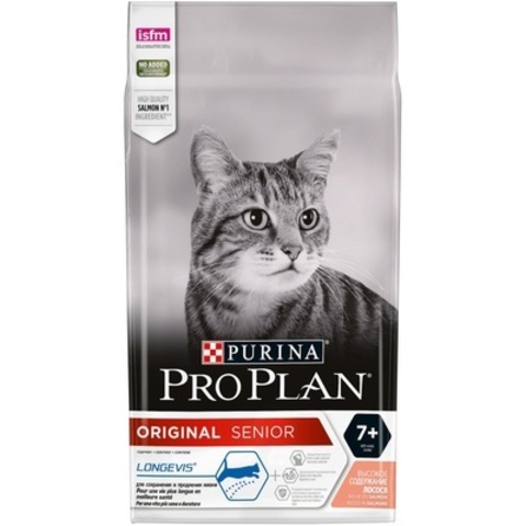 Pro Plan Original Senior cухой корм для кошек старше 7 лет (лосось) 1,5 кг