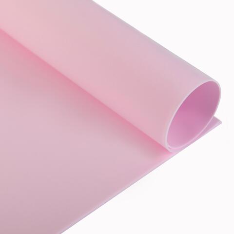 Фоамиран зефирный Пастельно-розовый. Толщина 2,0 мм, Лист 50х50см