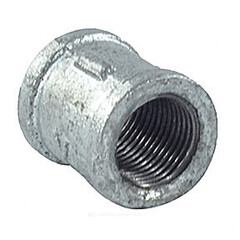 Муфта прямая чугун оц Ду 20 (3/4") ВР Fittex PLUS