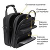 Картинка сумка на колесах Ozuko 9699 Black - 16