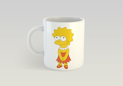 Кружка с рисунком из мультфильма Симпсоны (The Simpsons) белая 0010