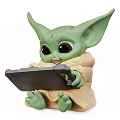 Звёздные войны: Мандалорец 3 Малыш Йода 6 см с Панелью Данных