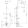 Lemark Nubira LM6262ORB Душевая система Черная бронза