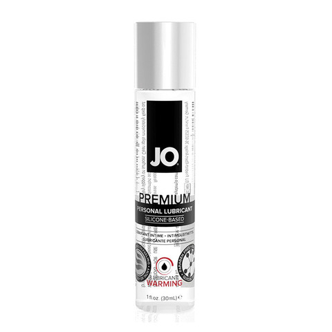 JO Premium Warming, 30ml Классический возбуждающий лубрикант на силиконовой основе с согревающим эффектом