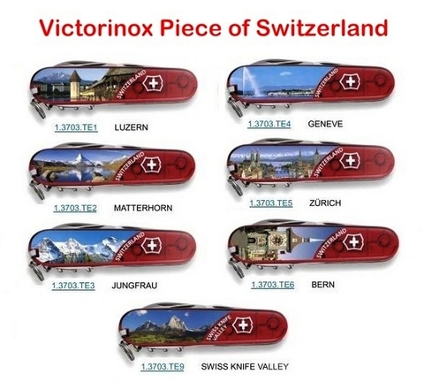 Нож складной Victorinox Climber, 91 mm, Swiss Knife Valley (1.3703.TE9)