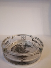 Пепельница стекло с видами Петербурга