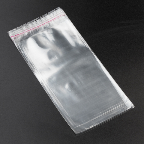 Пакет прозрачный с клейкой полосой 11,5*22 см