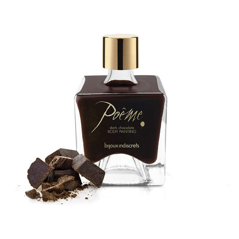 Bijoux Indiscrets Poеme Dark Chocolate Краска для тела Темный Шоколад, 50г