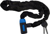 Картинка замок велосипедный Oxford GP Chain 6 Замок цепной на ключе чёрный  - 1