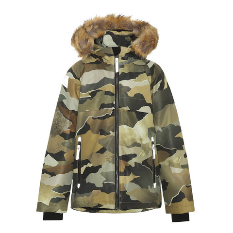 Зимняя Куртка MOLO Castor Fur Autumn Camo