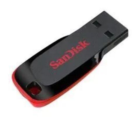Флеш-накопитель SanDisk 32GB Cruzer Blade USB 2.0 USB 2.0 flash drive Red/Sleek Black