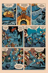 Древние Комиксы. Синий Жук (Обложка для магазинов комиксов)