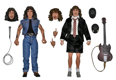 AC/DC фигурка Ангус Янг Бон Скотт