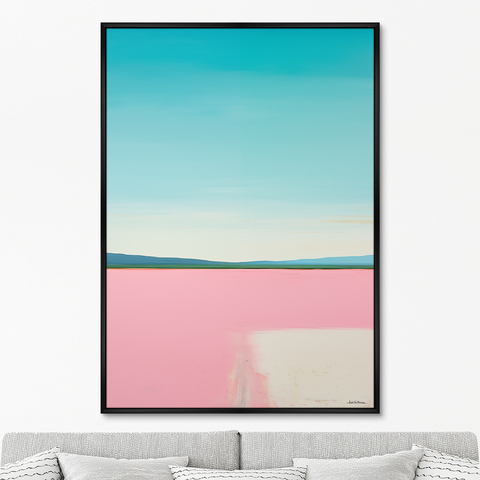 ArtNoMore - Репродукция картины на холсте Landscape collection, Lines of Blue, No 1, 2024г.