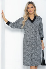 Платье Любите женщину (черно-белое) НЬЮ П12088 LT Collection