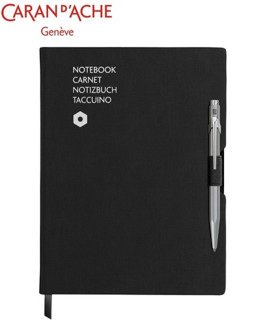 Записная книжка Caran d'Ache Office A5 Black/Grey (8491.402)