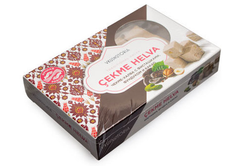 Чекме халва с фисташками, фундуком и какао, 126г