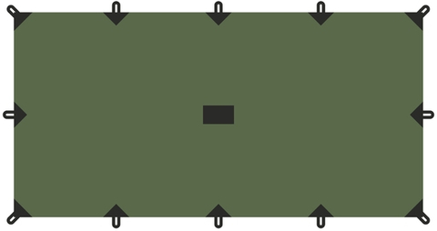 Картинка тент Talberg 3X5М зелёный - 1