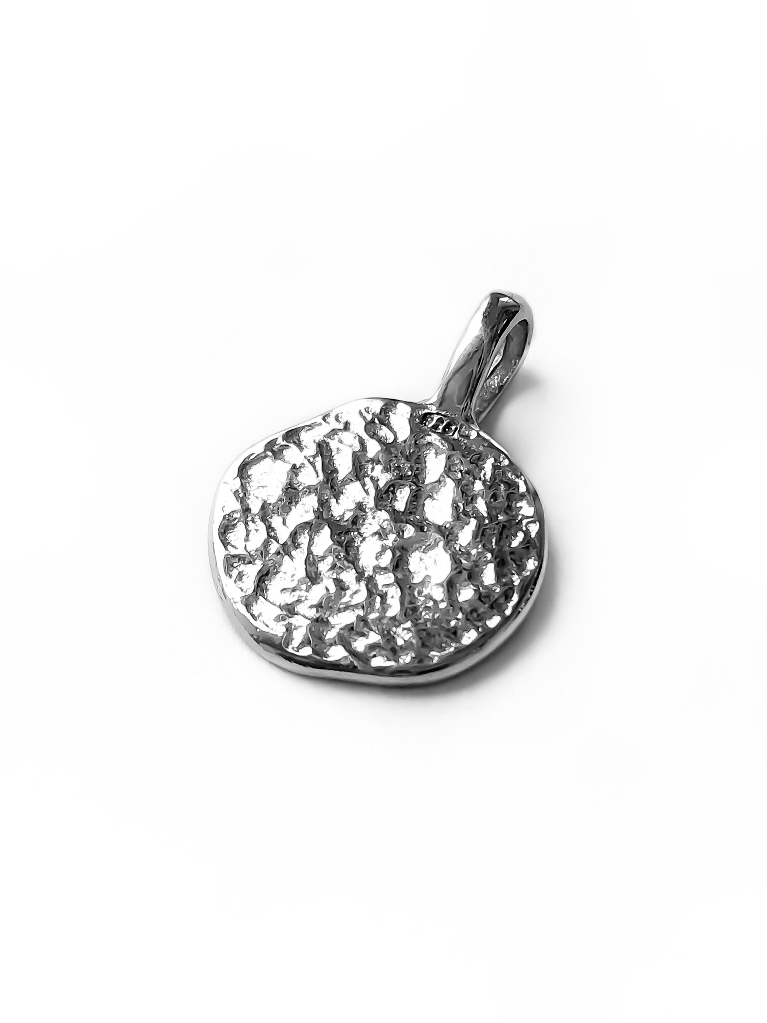 Серебряная подвеска-медальон 