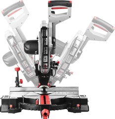 ЗУБР ЗПТ-305-1800 ПЛ пила торцовочная с протяжкой, d 305 х 30 мм, 1800 Вт