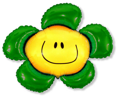 F Мини-фигура, Цветочек (солнечная улыбка), Зеленый, 14