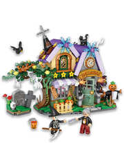 Конструктор LOZ mini Коттедж на Хэллоуин 783 детали NO. 1233 The Halloween cottage Creative Series